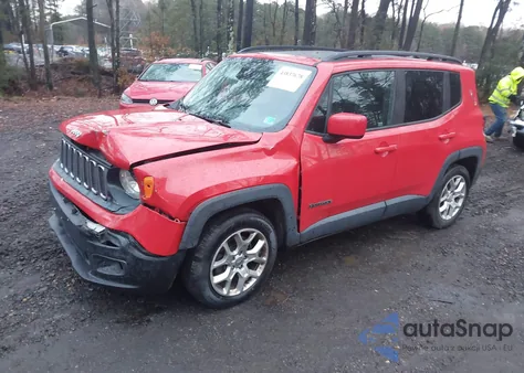 2017 Jeep Renegade Latitude Fwd из США, поврежденный, VIN ZACCJABB2HPF09219